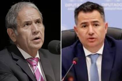 Los diputados Sergio Palazzo, de Unión por la Patria, y Gabriel Bornoroni, de La Libertad Avanza
