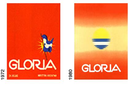 Los distintos diseños de cuadernos Gloria a través de los años