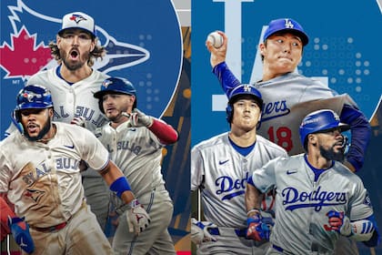 Los Dodgers viajarán a Toronto para enfrentarse a los Blue Jays en el sexto juego de las Grandes Ligas (MLB)