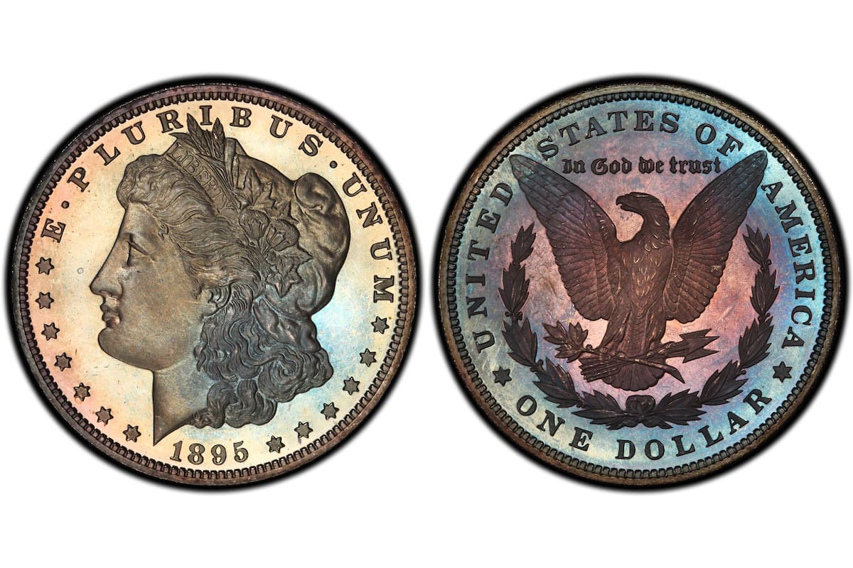 Los dólares Morgan ocupan un lugar destacado en el mercado de coleccionistas de Estados Unidos, pero entre toda la variedad, las piezas acuñadas en 1895 destacan por estas características