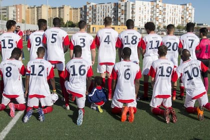 Los dorsales de Alma de África, de la segunda división andaluza