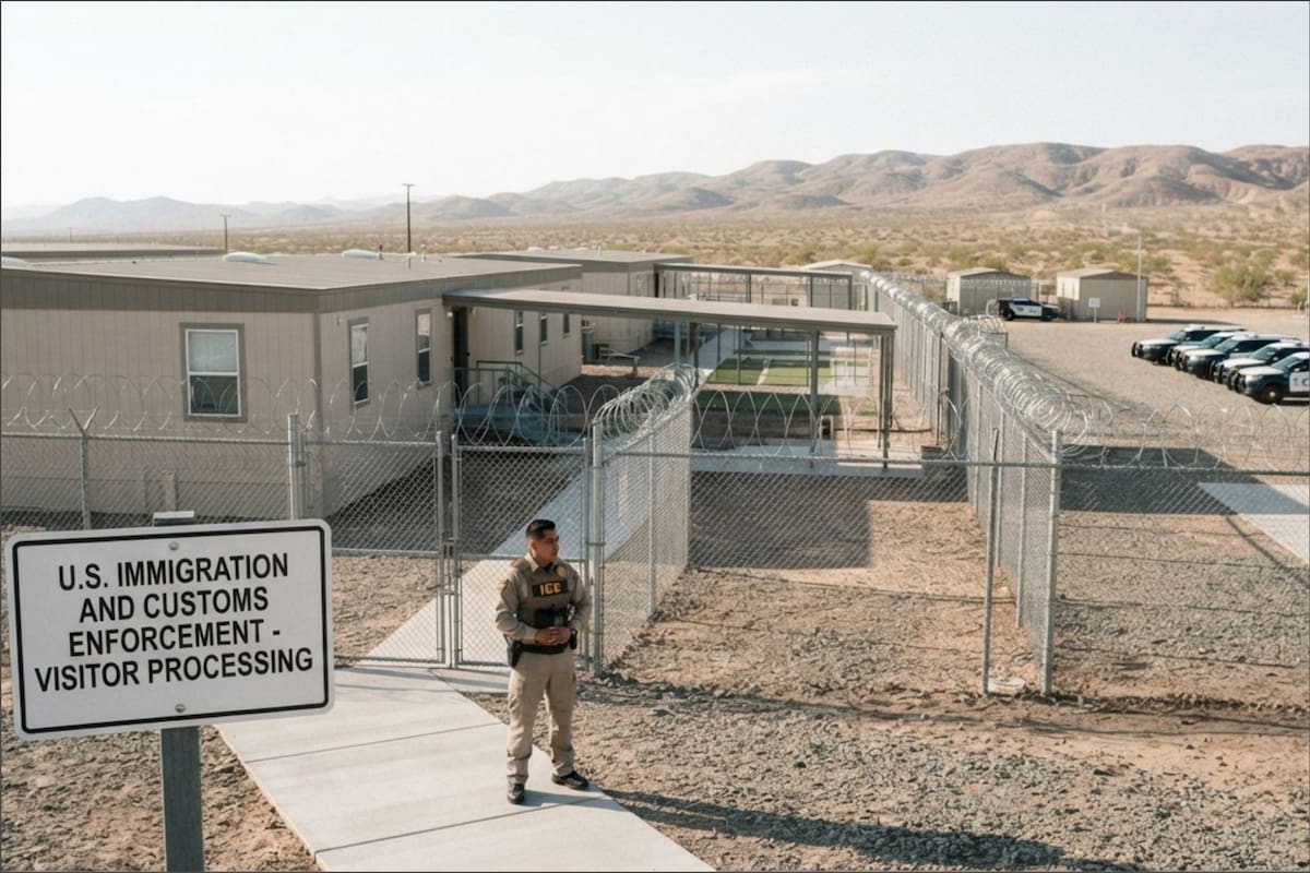 Los dos centros de detención comprados por el gobierno de EE.UU. se ubican en California y tienen capacidad para albergar a más de 4000 migrantes en conjunto