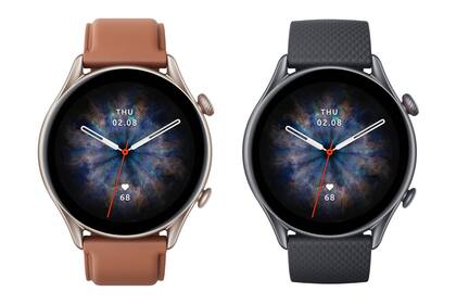 Los dos colores del Amazfit GTR 3 Pro