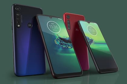 Los dos colores del Moto G8 Plus