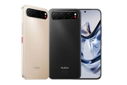 Los dos colores del Nubia Air, que tiene una pantalla de 6,78 pulgadas
