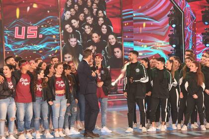 Los dos grupos de baile que se enfrentaron en Genios de la Argentina