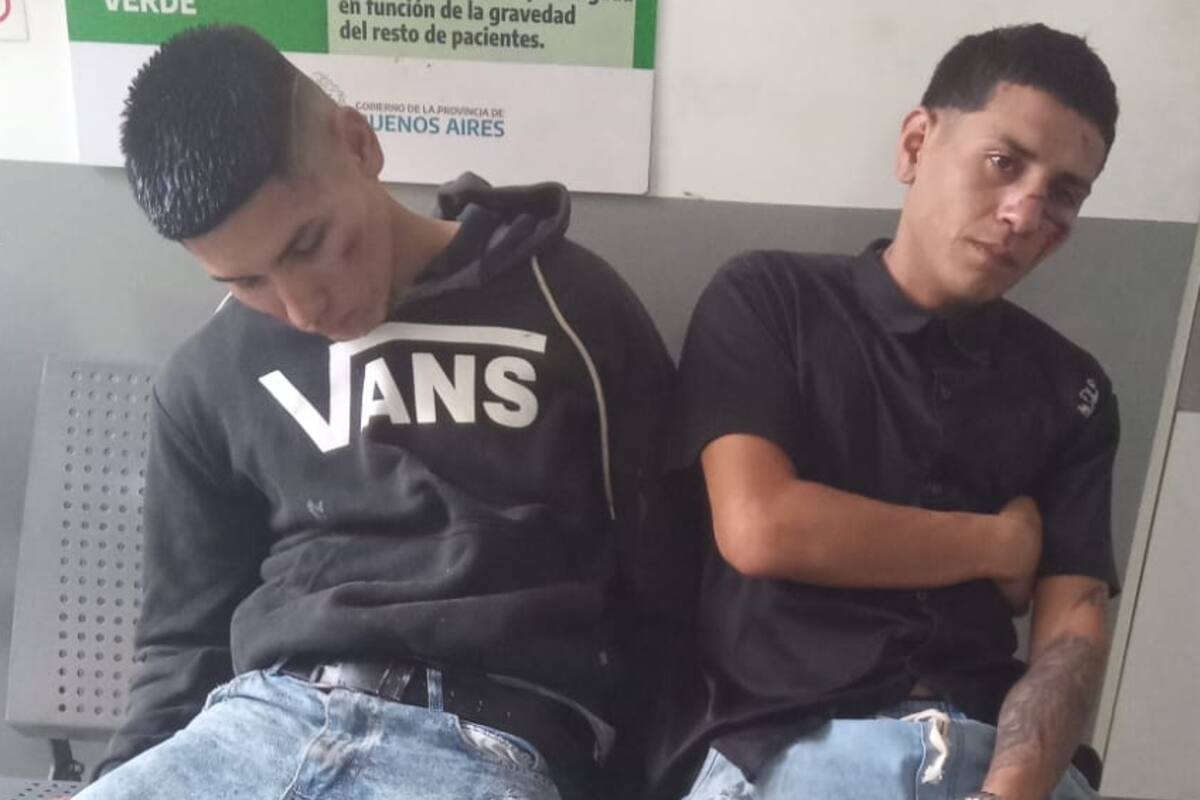 Los dos jóvenes fueron detenidos