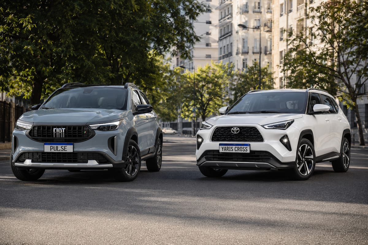 Fiat Pulse vs Toyota Yaris Cross: Qual é o melhor SUV compacto abaixo de US$ 45 milhões?