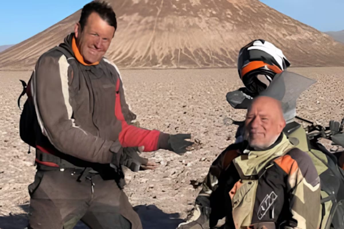 Los dos motociclistas participaban de una actividad recreativa junto a otros amigos