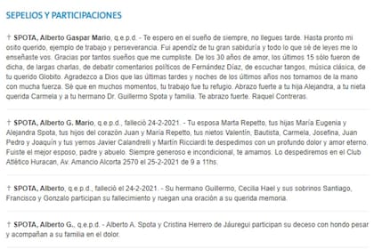 Los dos primeros avisos publicados en LA NACION llamaron la atención: son los mensajes de las dos mujeres involucradas en la historia
