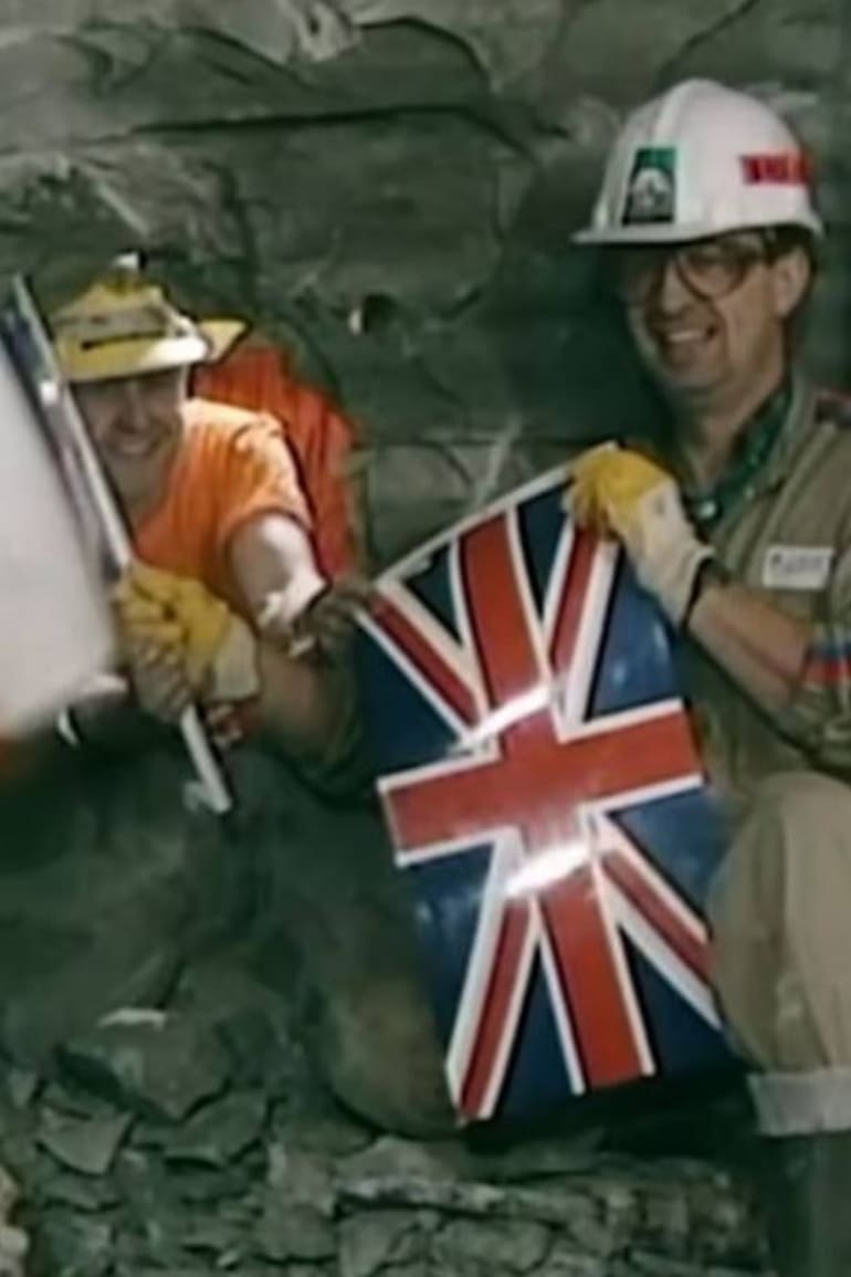 Los dos segmentos del Eurotúnel, el del lado francés y el del lado inglés, se encontraron el 1 de enero de 1990