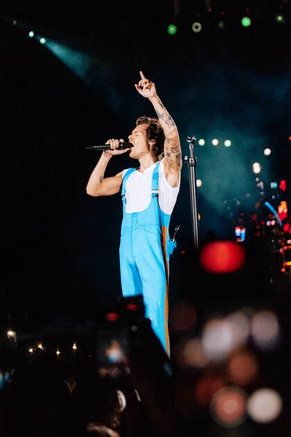 Los dos shows de Harry Styles se vieron atravesados por el clima mundialista