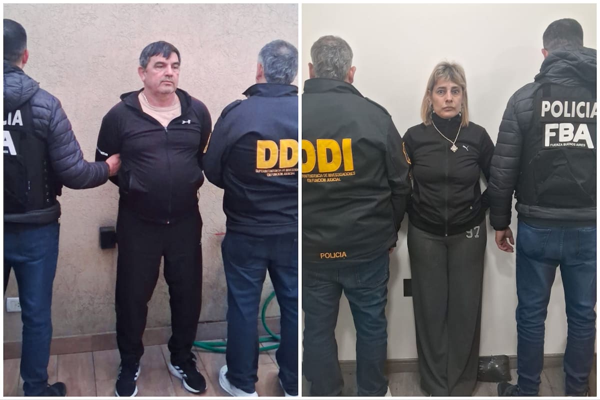 Los dos sospechosos fueron detenidos por la policía bonaerense