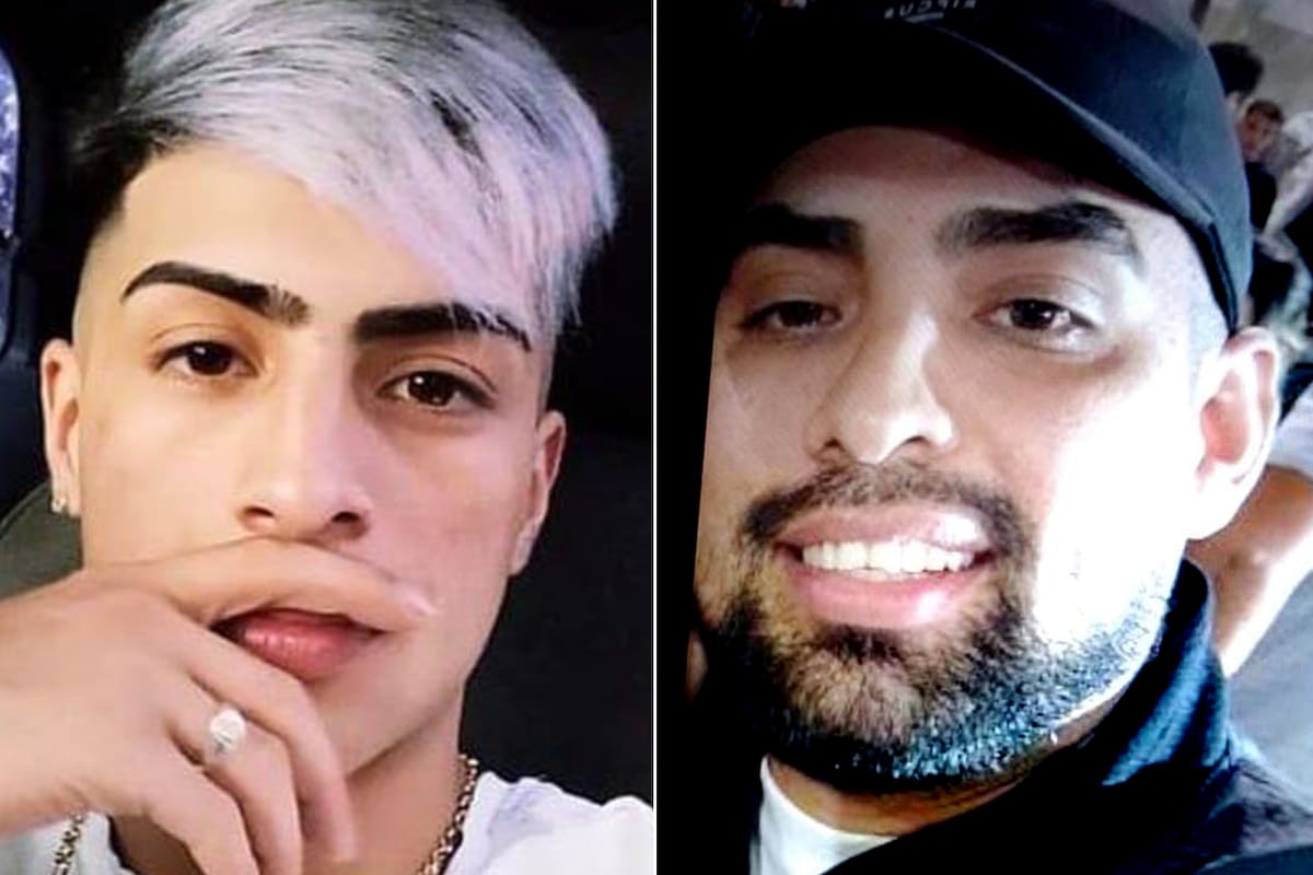 Los dos sospechosos identificados y que son buscados por los investigadores