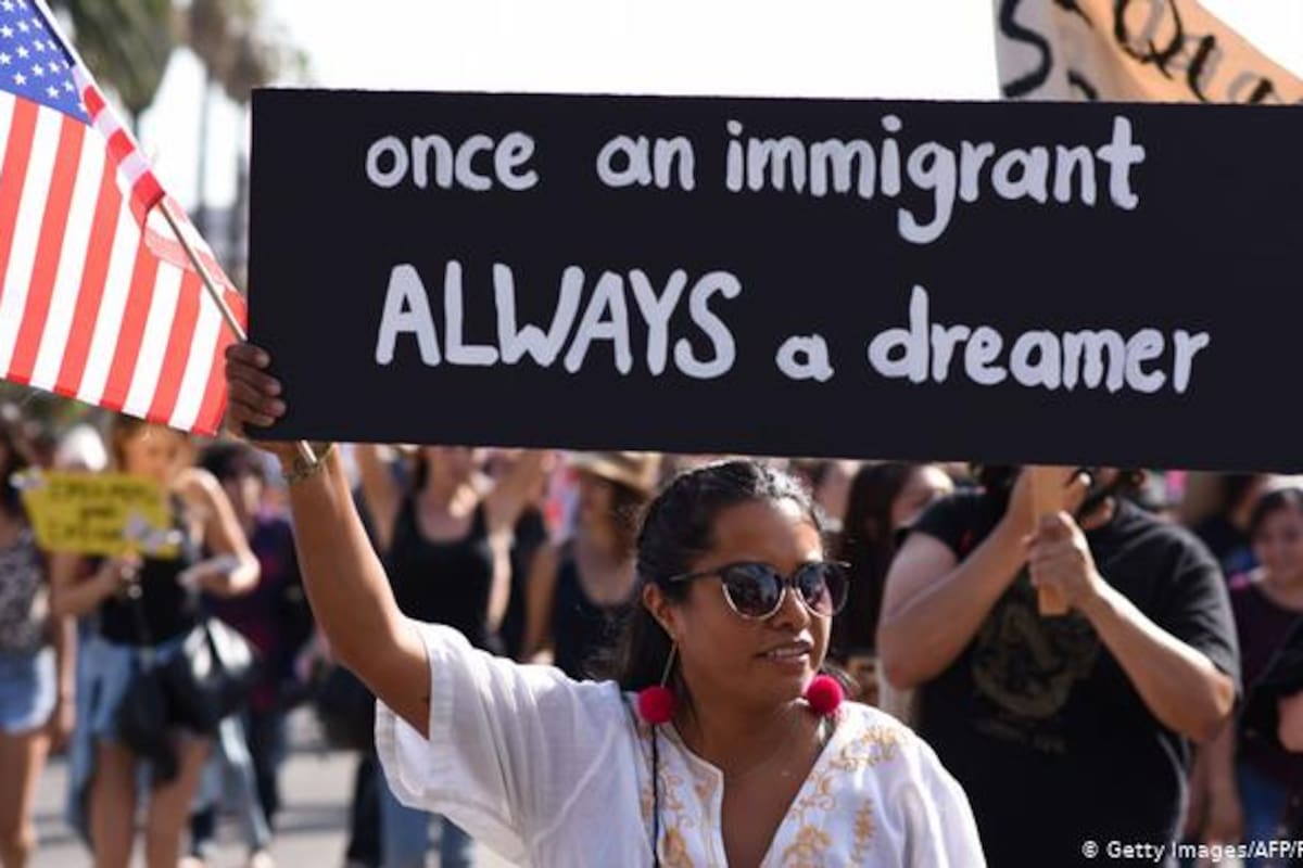 Los "dreamers" son jóvenes de entre 15 y 35 años que llegaron a los Estados Unidos cuando eran niños de forma ilegal.