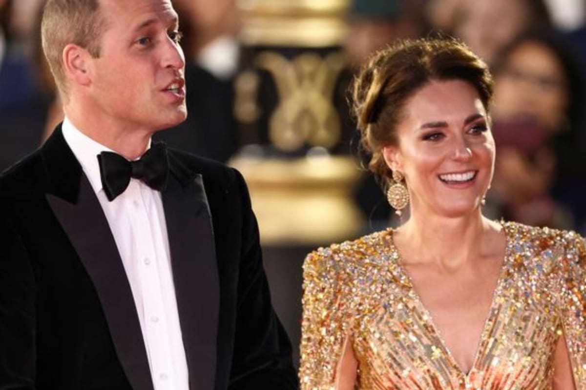 Los duques de Cambridge brillaron en la alfombra roja del estreno de la película Sin tiempo para morir