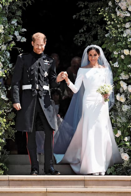 Los duques de Sussex se casaron en mayo de 2018 en la capilla de Saint George