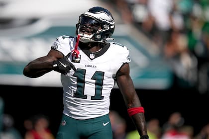 Los Eagles de Filadelfia se perfilan como uno de los equipos favoritos de la NFL para ganar el próximo Super Bowl 2026 (Archivo-AP Foto/Matt Slocum)