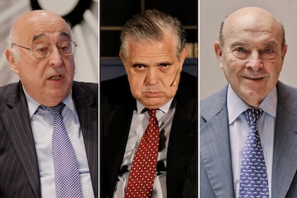 Los economistas Broda, López Murphy y Cavallo