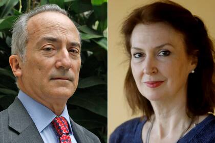 Los economistas Emilio Ocampo y Diana Mondino