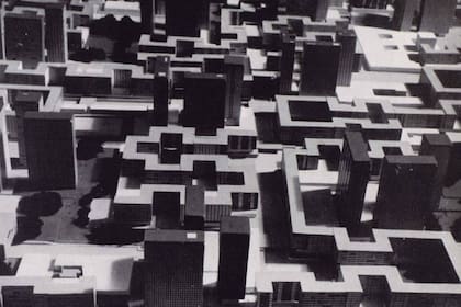 Los edificios de 11 pisos que tendría el Barrio Sur dibujaban figuras geométricas conocidas como grecas