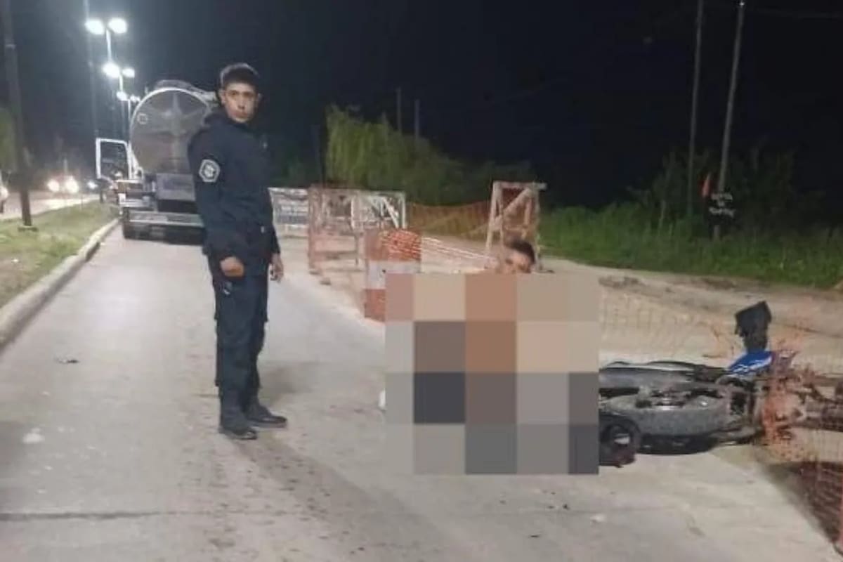 Los efectivos la encontraron tendida en el asfalto y sin signos vitales