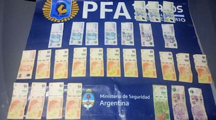 Los efectivos secuestraron un total de $121.700 en billetes presuntamente falsificados