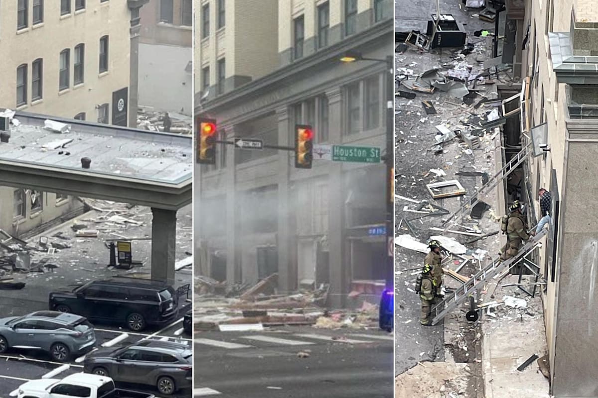 Los efectos de la explosión