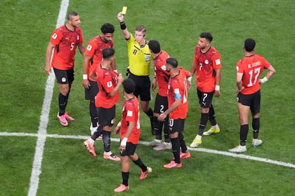Los egipcios pidieron la exclusión del Mundial de Francois Letexier. (AP Photo/Chris Carlson)
