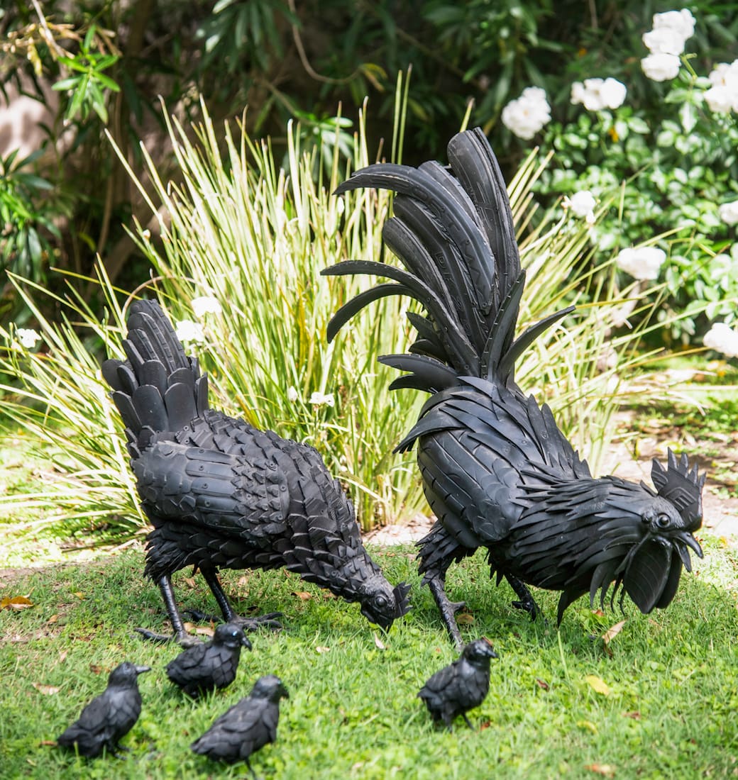 Los elementos inesperados aportan estilo al jardín y lo vuelven memorable