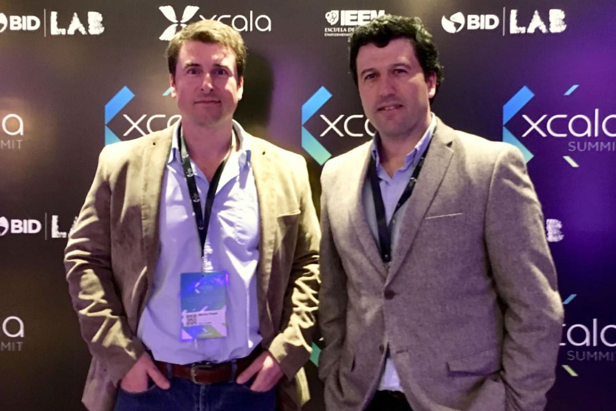 Los emprendedores Mauricio Pintado y Rodrigo Pereira