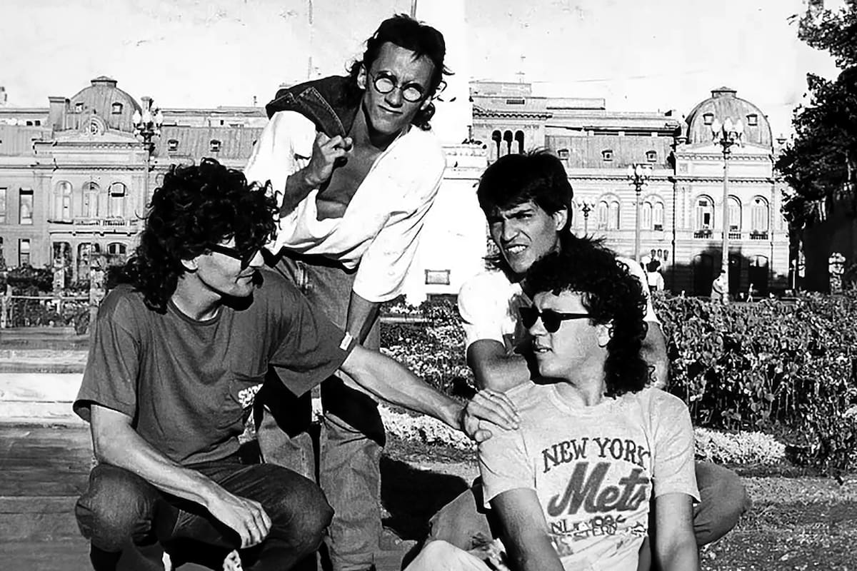 Los Enanitos Verdes, en sus primeras incursiones en Buenos Aires