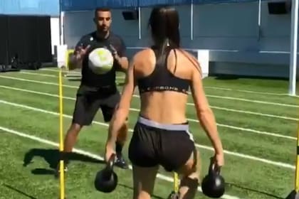 Los entrenamientos ya son furor en Instagram