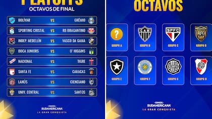 Los equipo que juegan playoffs y los que ya esperan en octavos conocerán sus rivales