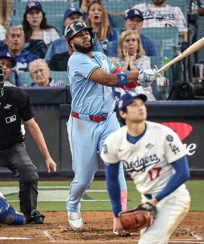 Los equipos de Guerrero Jr. y Ohtani se disputan la Serie Mundial 2025 (Facebook/Beisbol hasta en las Venas)