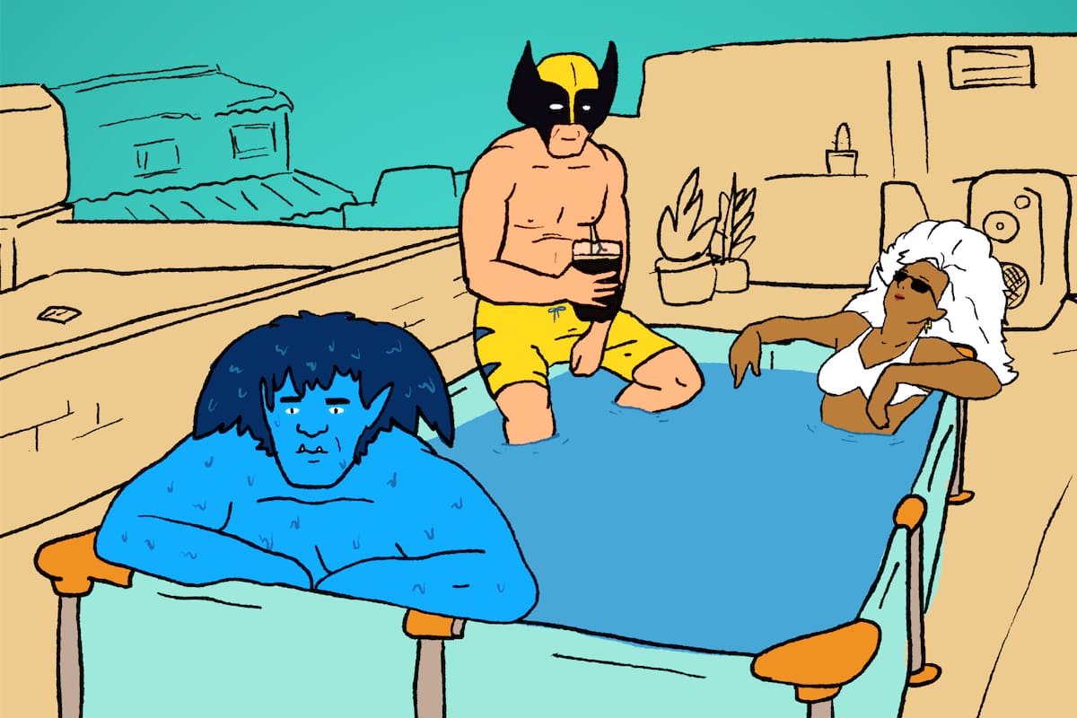 Los Equis-Men son los personajes más populares de Jonadibujos