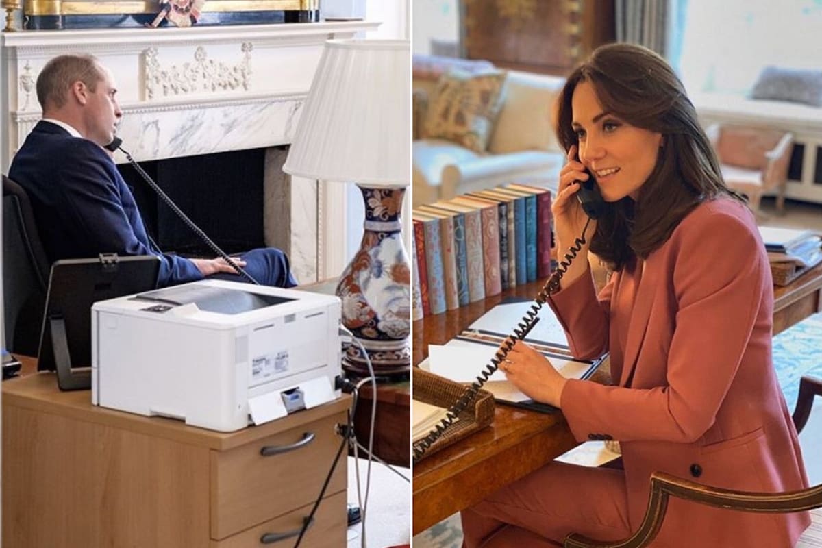 Los escritorios donde trabajan los duques