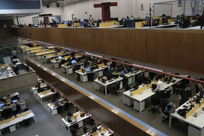 Los espacios de trabajo, sin división