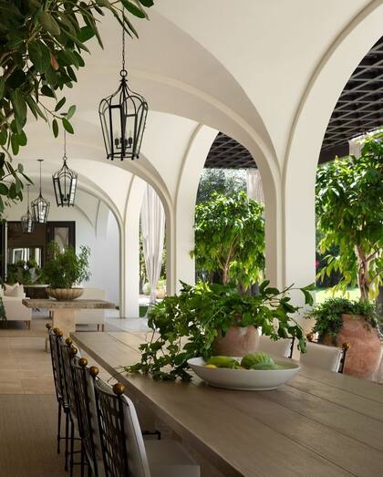Los espacios exteriores suelen ser muy atractivos y elegantes (Instagram/@luxury)