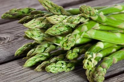 Los espárragos se consiguen bien frescos en primavera.