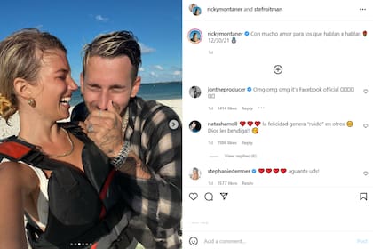 Los esposos están de luna de miel después de celebrar su matrimonio en la Argentina