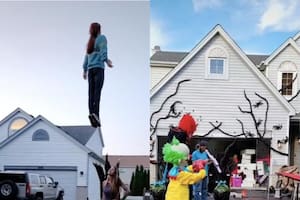 Los estadounidenses quisieron hacer algo diferente este año. FOTO: TikTok: @horrorprops