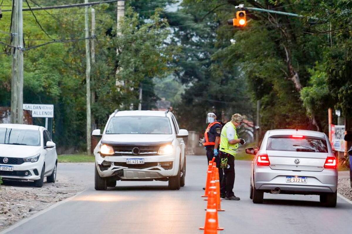 Los estrictos controles en la entrada de Saldán