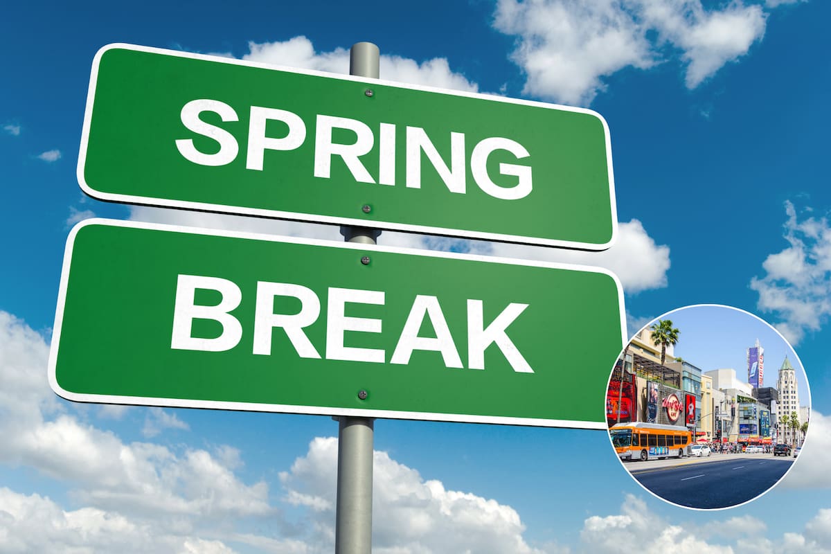 Los estudiantes de California tendrán su Spring Break en marzo o abril este 2025