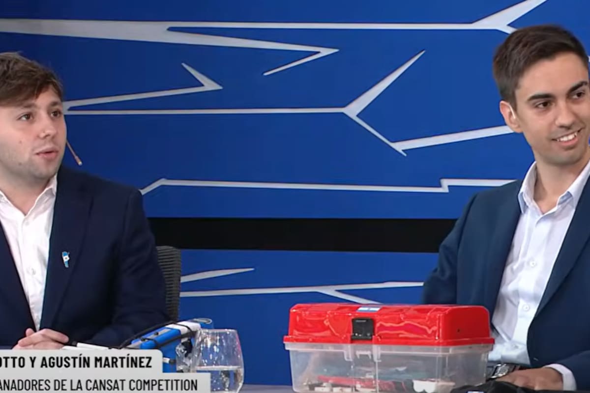 Los estudiantes del ITBA, Rafael Dalzotto y Agustín Martínez