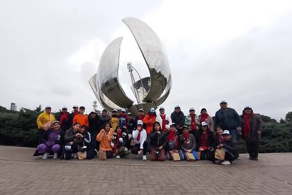 Los estudiantes recorrieron Buenos Aires
