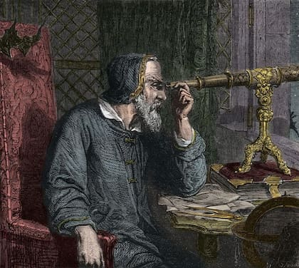 Los estudios de Galileo Galilei permitieron revelar que la Tierra sí se movía y que giraba alrededor del Sol