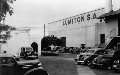 Los estudios Lumiton en su mejor época, en los años 30.