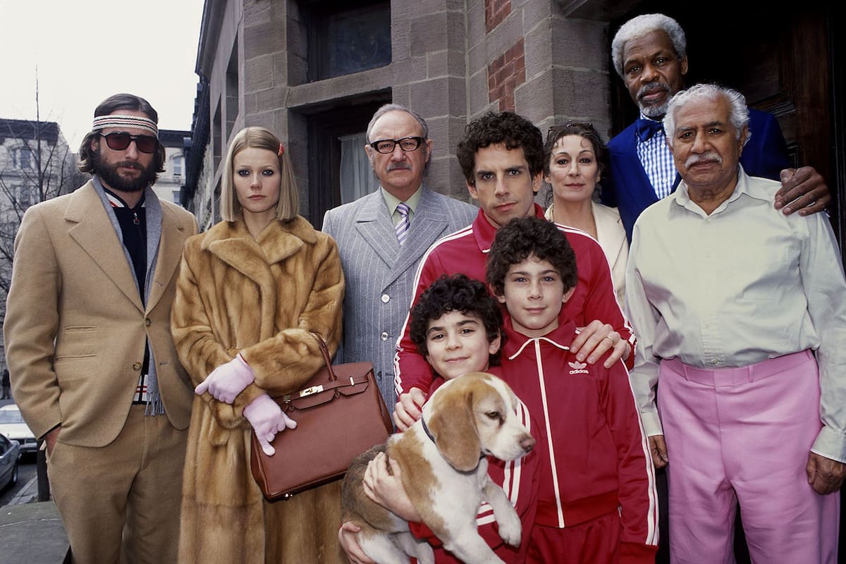 Wes Anderson en el tren diseñado por él