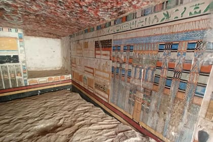Los expertos creen que Teti Neb Fu se especializaba en el tratamiento de mordeduras de escorpiones y serpientes (Foto: Ministerio de Turismo y Antigüedades de Egipto)